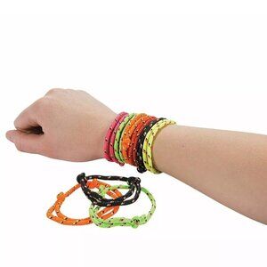 72 Party Favors Friendship Rope Bracelets Birthday Party Treasure Box 6 colors